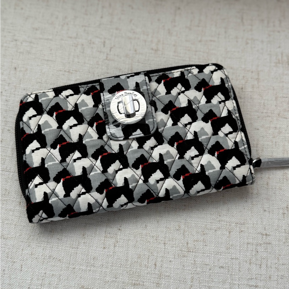 Vera Bradley Black and White Wallet